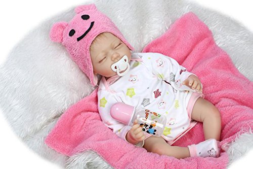 Bebés reborn gemelos niño y niña 55 cm - imagen adicional
