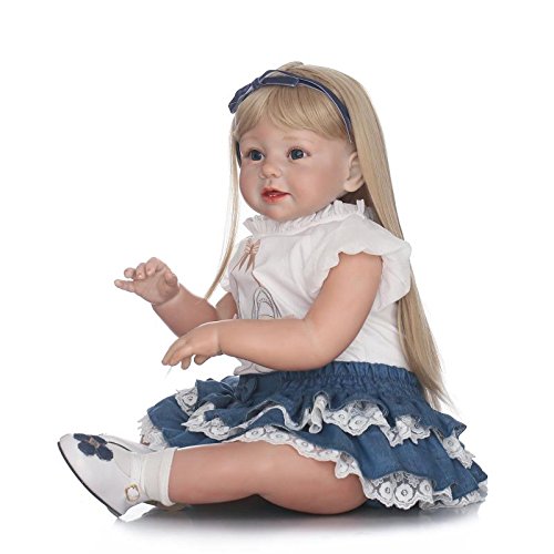 Niña bebé reborn grande Icradle 70 cm - imagen adicional
