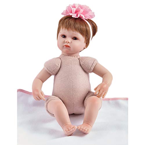 Bebita reborn estampado multicolor 43 cm - imagen adicional