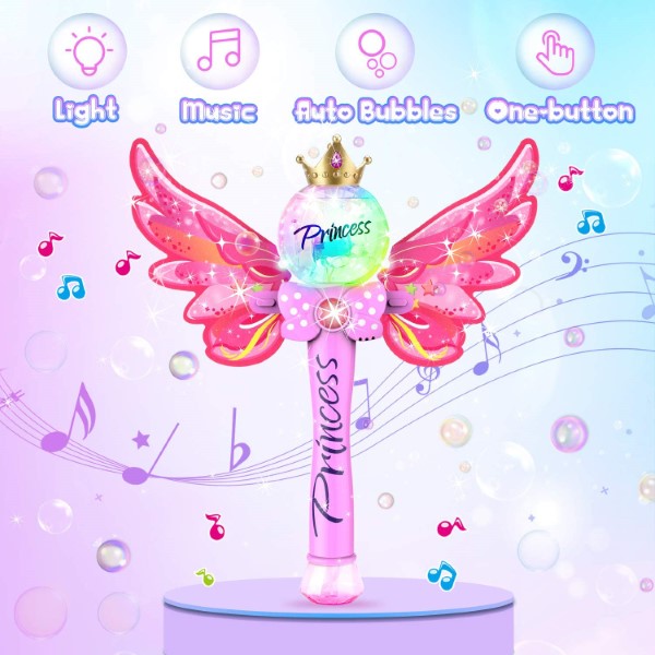 Cetro mágico de princesa burbujas - imagen adicional
