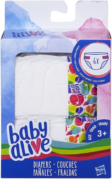 Baby Alive pack 6 pañales - imagen adicional