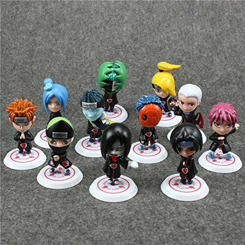 Naruto pack 11 figuras - vista alternativa