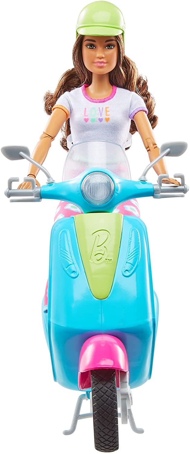 Barbie en moto con accesorios HGM55 - imagen adicional