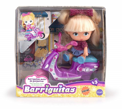 Barriguitas moto de purpurina 700014934 - imagen adicional