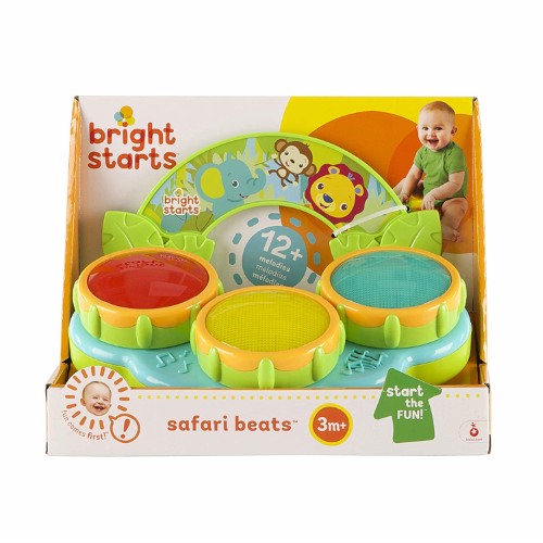 Bright Starts tambores safari para bebés - imagen adicional