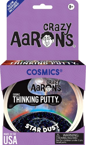 Slime Mágico Negro Crazy Aaron's Thinking Putty - imagen adicional