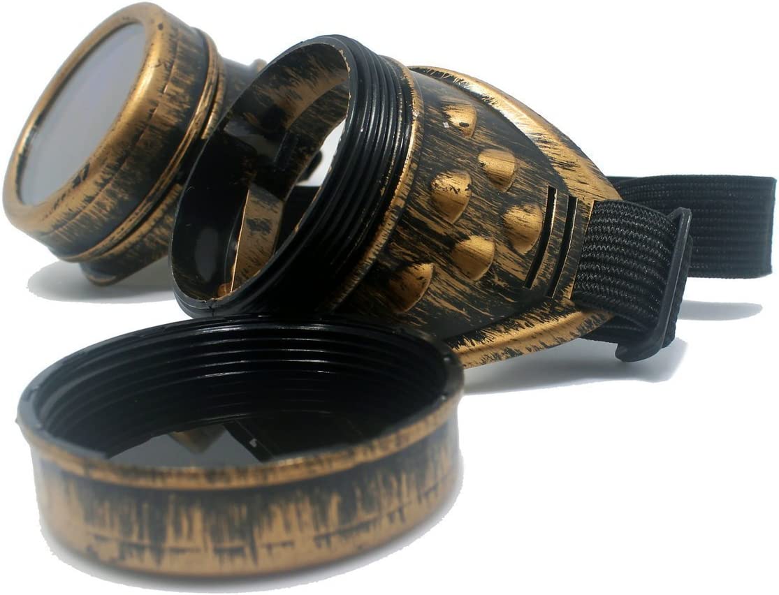 Gafas Steampunk envejecidas - imagen adicional