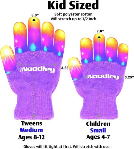 Guantes con luces LED para niños - imagen adicional
