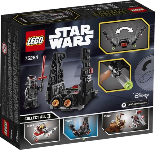LEGO Star Wars Microfighters nave Kylo Ren 75264 - imagen adicional