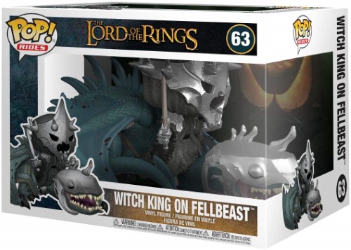 Pop Lord Of The Rings Witch King On Fellbeast 63 - vista alternativa