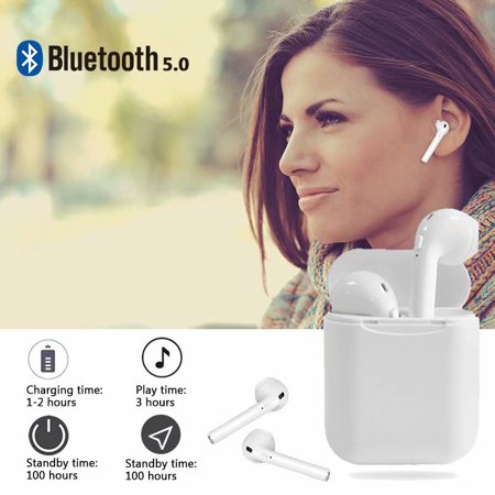 Audífonos manos libres Bluetooth 5.0 cargador 300mah - imagen adicional