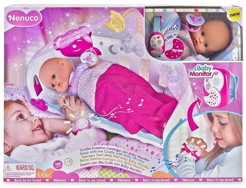 Nenuco duerme conmigo cunita con baby monitor - imagen adicional
