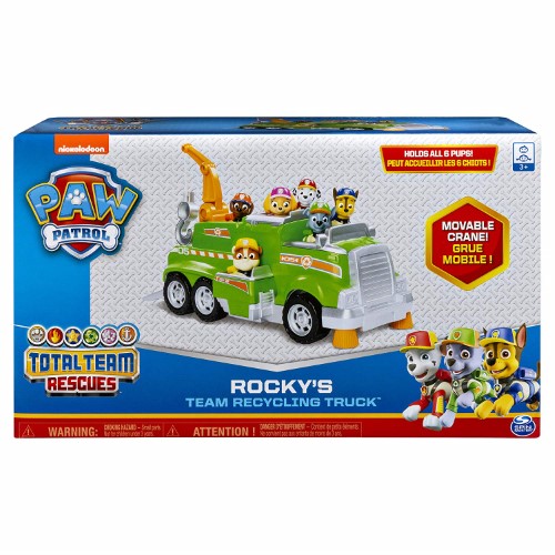 Paw Patrol camión de Rocky y equipo de rescate - imagen adicional