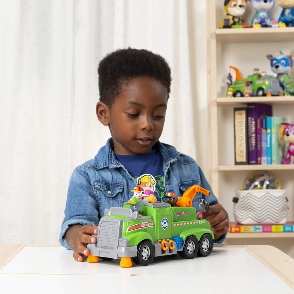 Paw Patrol camión de Rocky y equipo de rescate - imagen adicional