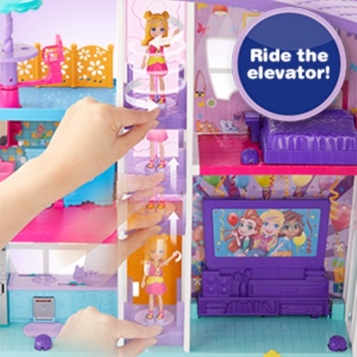 Polly Pocket Mega Casa de Sorpresas - imagen adicional