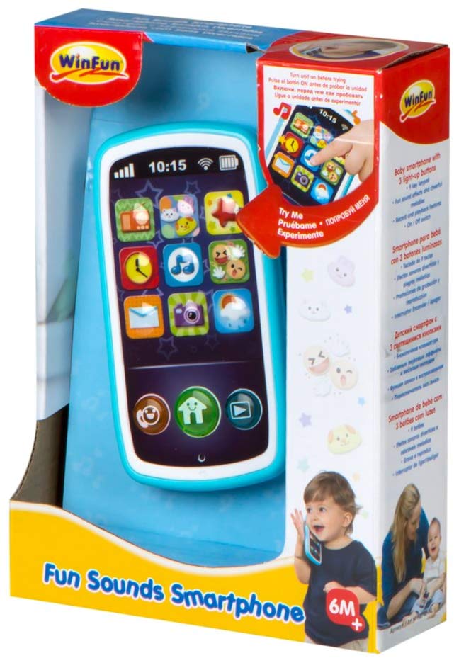 Winfun teléfono movil musical bebés 44523 - imagen adicional