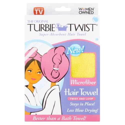 Turbie Twist toalla cabello super absorbente - imagen adicional