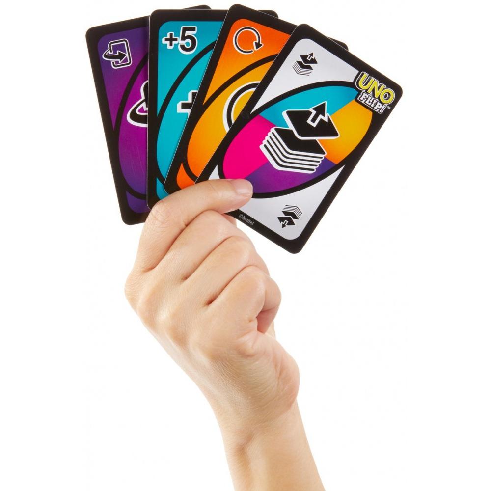 Uno Go Flip! juego de cartas GDR44 - imagen adicional