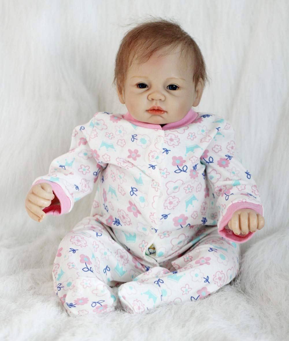 Muñeco bebé reborn realista 55 cm - imagen adicional