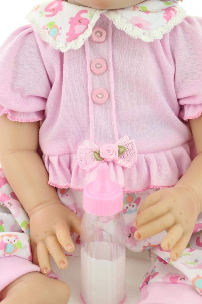 Muñeca bebé reborn boca magnética 55 cm - imagen adicional