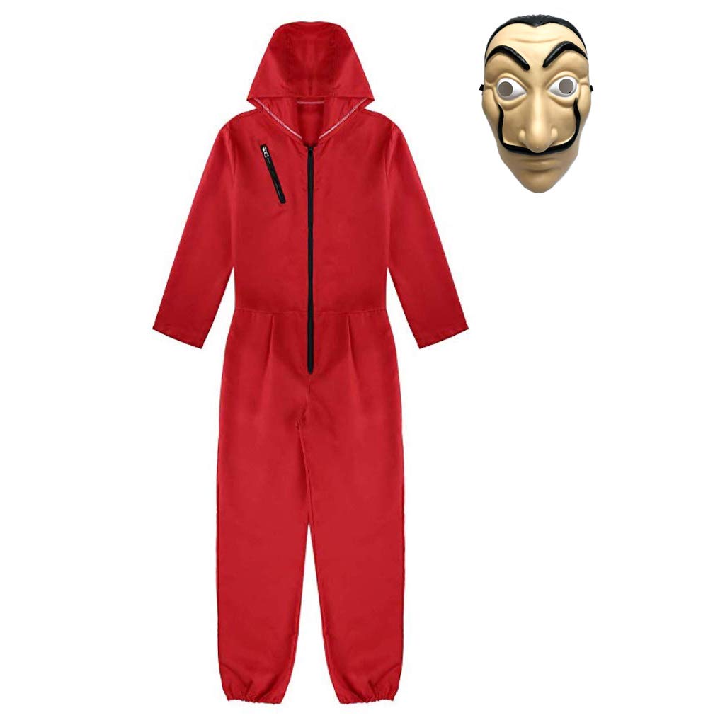 Disfraz ladrón y máscara Dalí Casa de Papel - imagen adicional