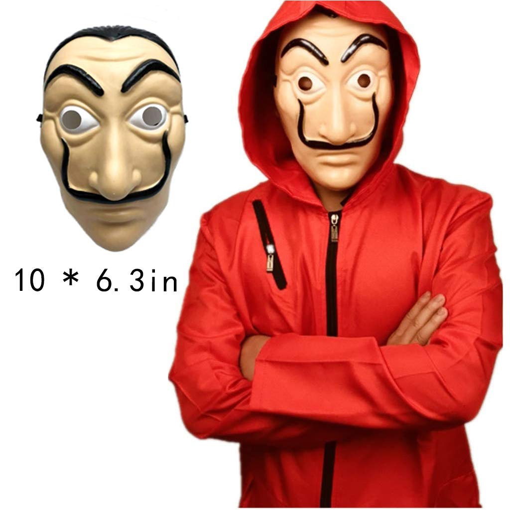 Disfraz ladrón y máscara Dalí Casa de Papel - imagen adicional