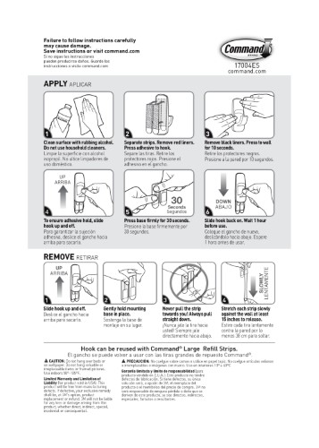 Gancho gigante organizador multiusos 3M - imagen adicional