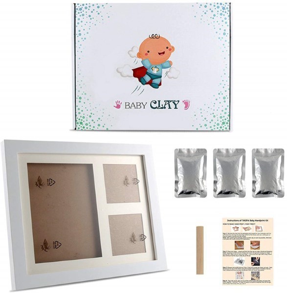 Kit de marco para manos y huellas de bebé - imagen adicional