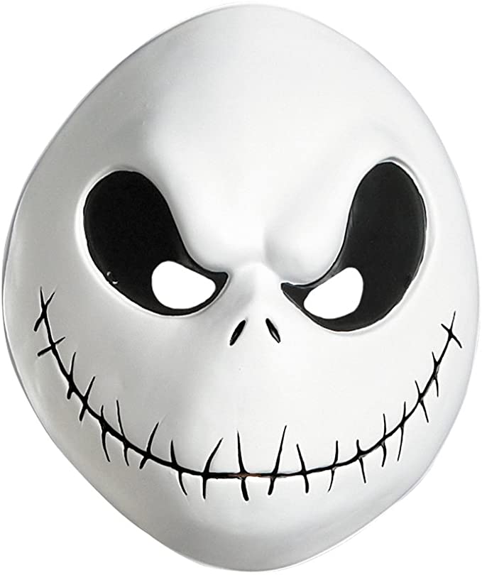 Extraño mundo Jack máscara Jack Skellington
