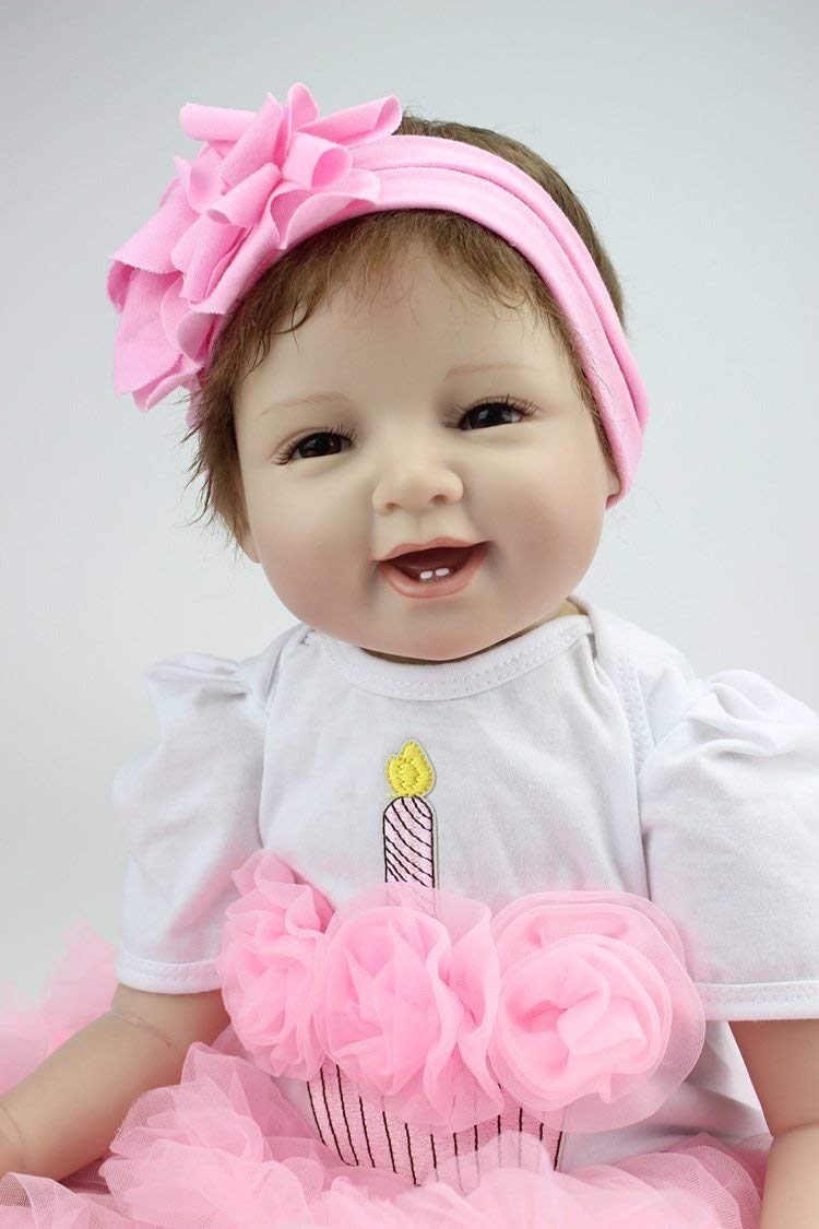 Muñeca bebé reborn realista 52 cm - imagen adicional