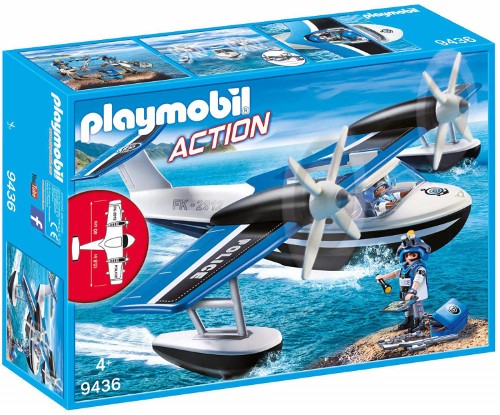 Playmobil hidroavión de policía 9436