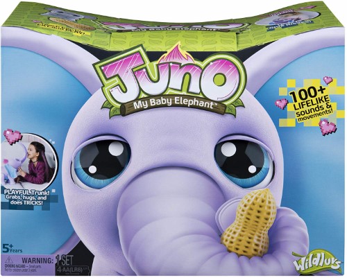 Wildluvs Juno mi bebé elefante interactivo - imagen adicional