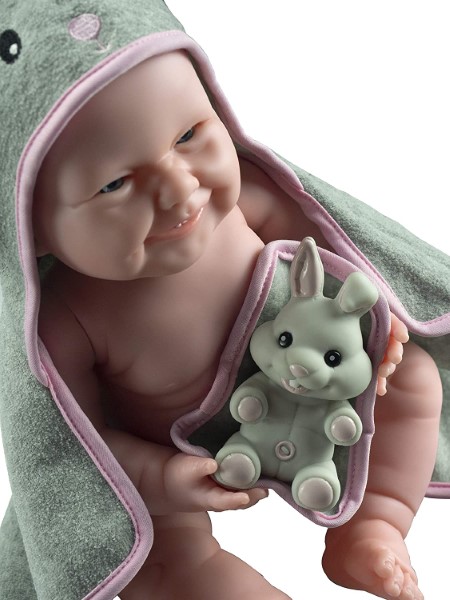 JC Toys bebe reborn vinilo - vista alternativa
