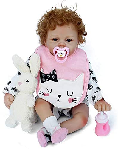 Muñeca reborn realista 55 cm - imagen adicional