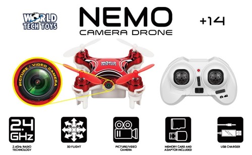 Nemo dron espía con cámara - imagen adicional