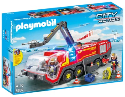 Playmobil bomberos aeropuerto 5337