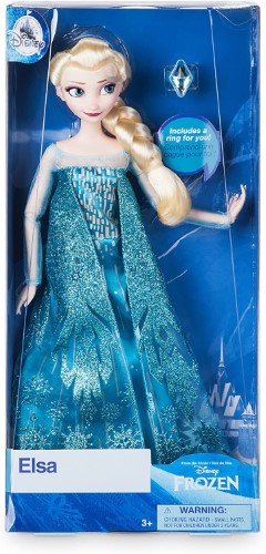Frozen muñeca Elsa con anillo - vista alternativa