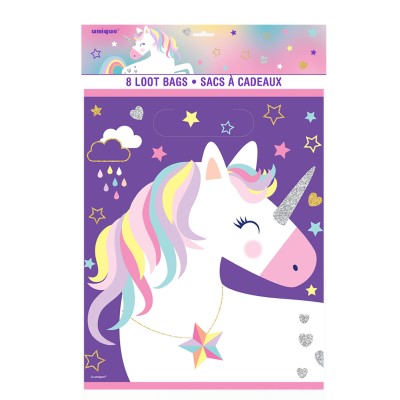 8 Bolsas sorpresas unicornio - imagen adicional