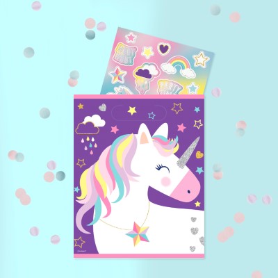 8 Bolsas sorpresas unicornio - imagen adicional