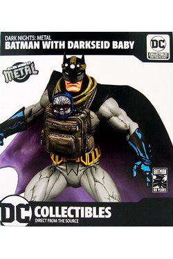 Dark nights metal estatua Batman con Darkseid - imagen adicional
