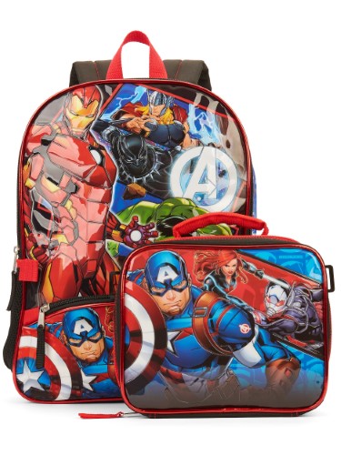 Marvel Avengers morral con lonchera