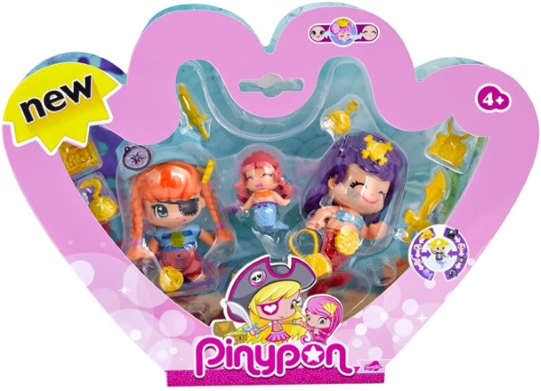 Pinypon figuras pirata y sirenas - imagen adicional