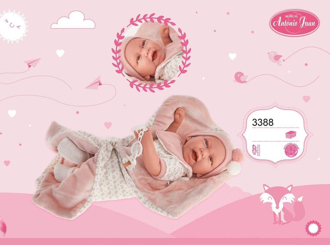 Antonio Juan muñeca Carla con mantita - imagen adicional