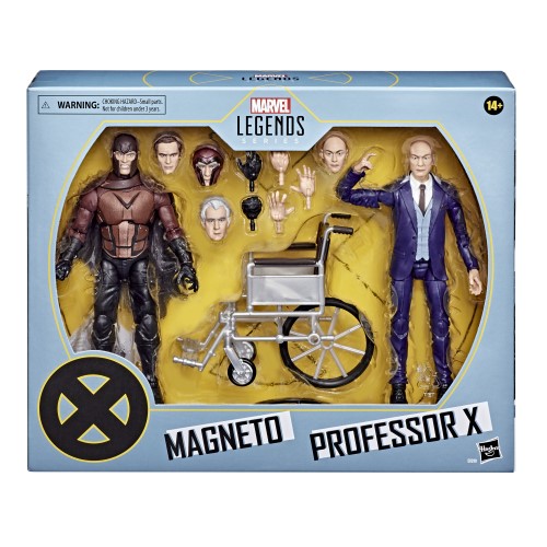 Marvel Legends Magneto y Professor X - vista alternativa