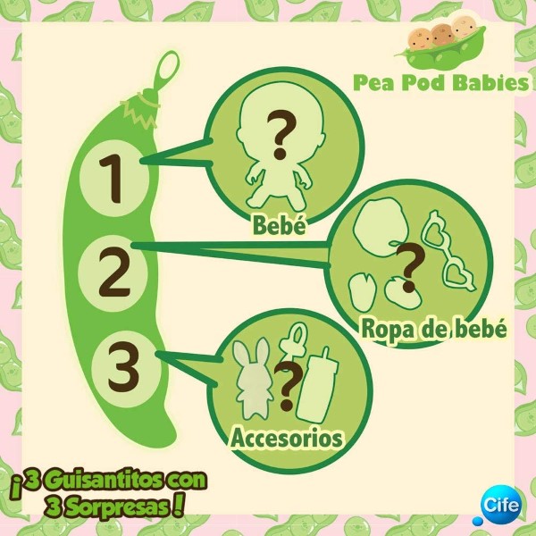 Pea Pod Babies guisante sorpresa - imagen adicional