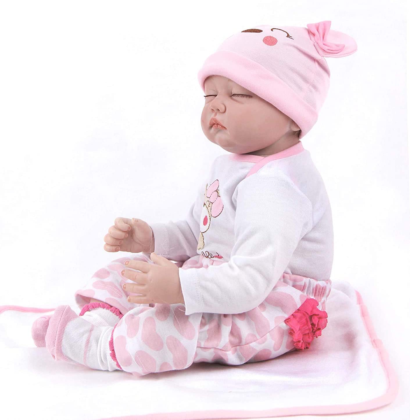 Muñeca Reborn Bebé Ojos cerrados - imagen adicional