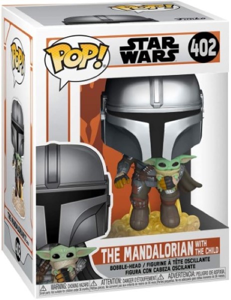 Pop Star Wars Mando con Baby Yoda - imagen adicional
