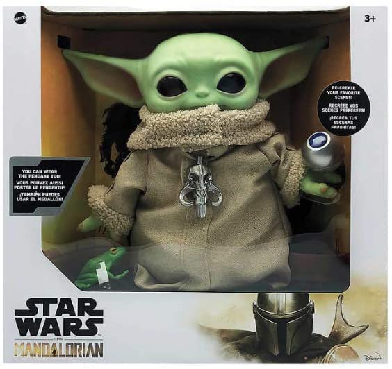 Mandalorian Baby Yoda con accesorios - imagen adicional