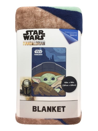 Mandalorian cobija afelpada Baby Yoda - imagen adicional