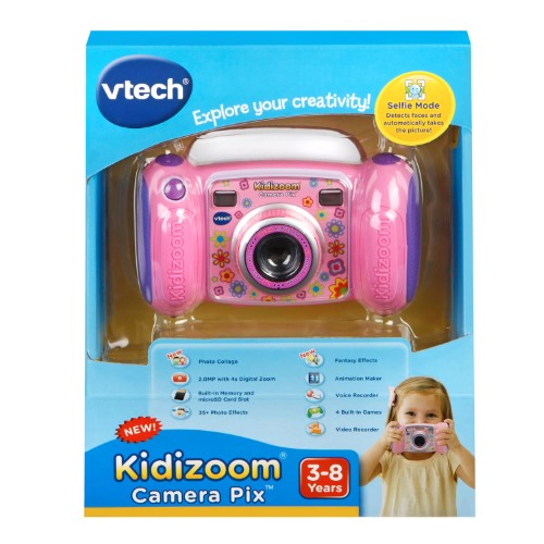 Vtech Kidizoom cámara para niños - rosa - imagen adicional